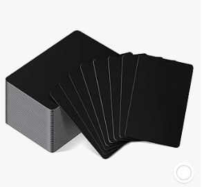 Custom Business Cards Blank Metal Engraving